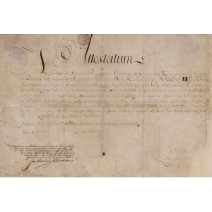 POTWIERDZENIE SZLACHECTWA, Lwów, 1788
