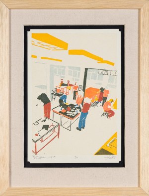 Jacek Machowski, Printmaking Night 11/36, 2025