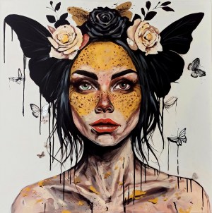 Dagmara Rybak, Black Madame Butterfly, 2024
