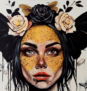 Dagmara Rybak, Black Madame Butterfly, 2024