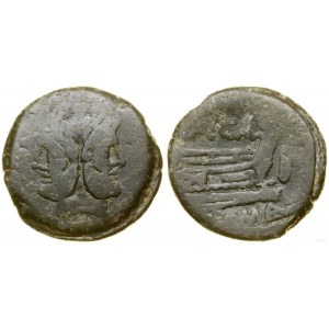 Římská republika, as (aes grave - uncia), (169-158 př. n. l.), Řím