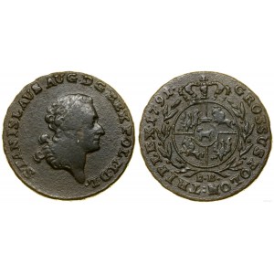 Polska, trojak, 1791 EB, Warszawa