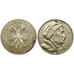 Pologne, 10 zlotys, 1933, Varsovie