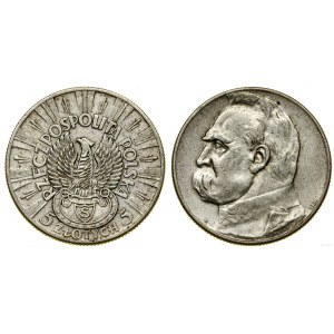 Poland, 5 zloty, 1934 S, Warsaw