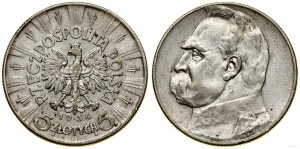 Polsko, 5 zlotých, 1934, Varšava
