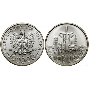 Polska, 100.000 złotych, 1990, USA, typ C