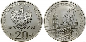 Polsko, 20 zlotých, 1996, Varšava