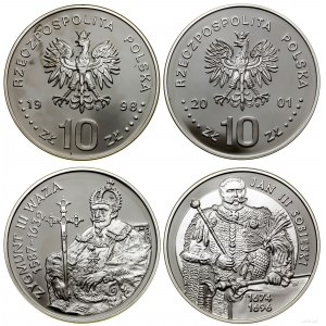 Polska, zestaw 2 x 10 złotych, Warszawa