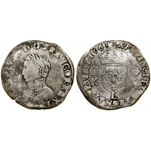 Francja, teston, 1565, Bayonne