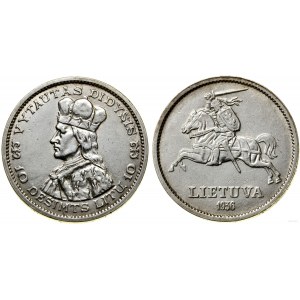 Litwa, 10 litu, 1936, Kowno