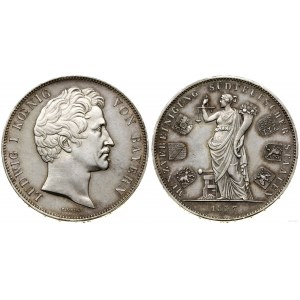 Niemcy, dwutalar = 3 1/2 guldena, 1837, Monachium