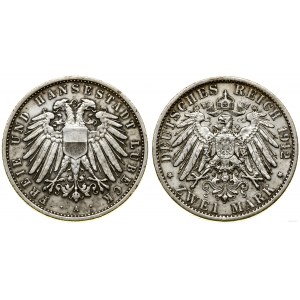 Germany, 2 marks, 1912 A, Berlin