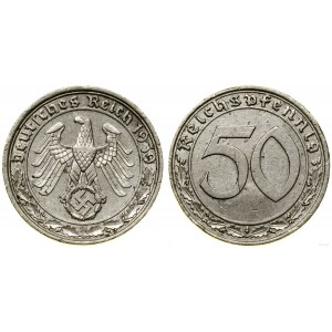 Niemcy, 50 fenigów, 1939 A, Berlin