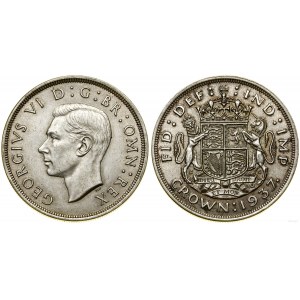 Royaume-Uni, 1 couronne, 1937, Londres