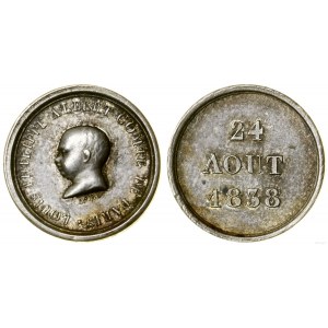 Francja, żeton pamiątkowy, 1838