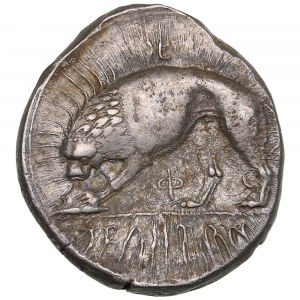 Lucania (Velia) AR Nomos (с. 340-330 BC)