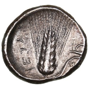 Lucania (Metapont) AR Stater ND (330-290 př. n. l.)