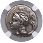 Lucania (Velia) AR Nomos / Didrachm (с. 300-280 BC) - NGC VF