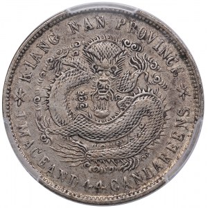 China (Empire) Kiangnan Province 20 Fen (20 cents) 1901 - Qing dynasty, Emperor Guangxu (1875-1908) - PCGS Genuine Chop