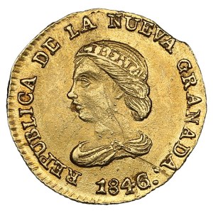 Republic of New Granada (Bogota) 1 Peso 1846