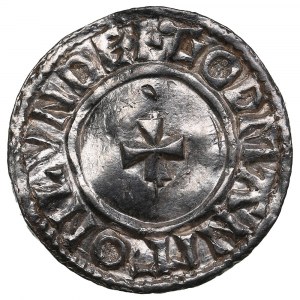 Anglicko (Londýn) AR Penny ND (cca 1009-1016) - Aethelred II (978-1016)