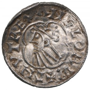 Anglicko (Lincoln) AR Penny ND (cca 1017-1023) - Cnut (1016-1035)