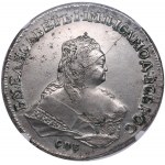 Russia Rouble 1753 СПБ-IM - Elizabeth (1741-1762) - NGC AU DETAILS