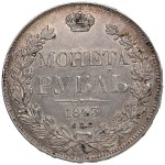 Russia Rouble 1843 СПБ-АЧ - Nicholas I (1825-1855)