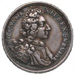 Sweden (Related to Estonia) Silver Medal 1700 - Victory at Narva, 20 November 1700 - Karl XII (1697-1718)