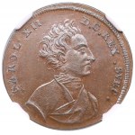 Sweden Pomerania (Pommern) Stralsund (Poland) Bronze Medal 1715 - Siege of Stralsund - Karl XII (1697-1718) - NGC MS 66