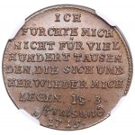 Sweden Pomerania (Pommern) Stralsund (Poland) Bronze Medal 1715 - Siege of Stralsund - Karl XII (1697-1718) - NGC MS 66
