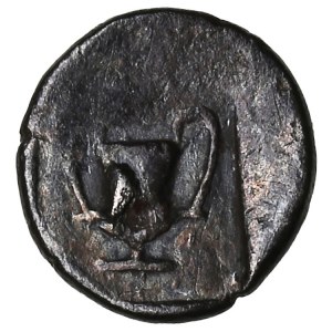Macedonia (Mende) AR Hemiobol ND (c.460-423 BC)