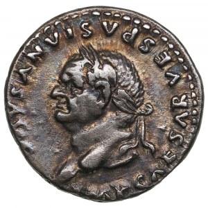 Roman Empire (Rome) AR Denarius AD 79 - Vespasian (AD 69-79)