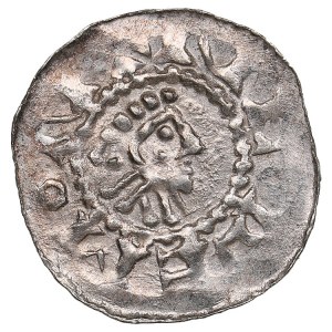 Allemagne, Frise (Emden) AR Denar ND - Hermann von Kalvelage (1020-1051)