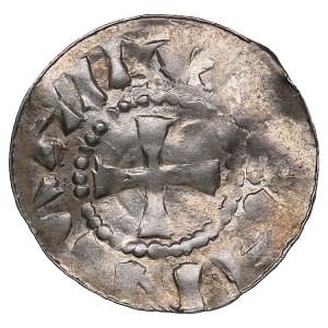 Německo, Saské vévodství (Jever) AR Denár ND - Ordulf (1059-1072)