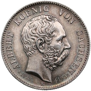 German States, Kingdom of Saxony (Muldenhütten) 2 Mark 1902 - Georg I (1902-1904)
