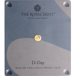 United Kingdom (Royal Mint, Llantrisant) 50 Pence 2024 - Charles III (2022-date) - D-Day Anniversary