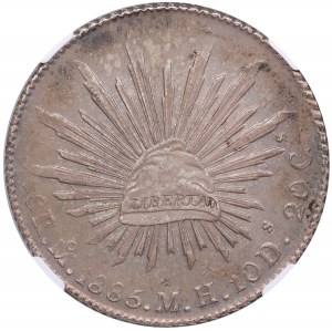 Mexico (Mexico City mint) 8 Reales 1885 - NGC AU DETAILS
