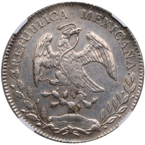 Mexico (Guadalajara mint) 8 Reales 1893 - NGC MS 61