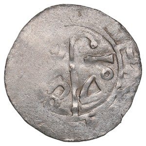 Netherlands, Frisia AR Denar - Imitation of Groningen or Deventer, Bernold (1040-1054)