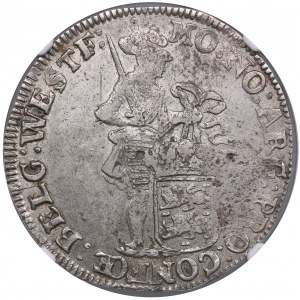 Netherlands, West Friesland (Hoorn) Silver Ducat 1694 - NGC AU 53