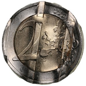 Netherlands (Utrecht Mint) 2 Euros 2007 - Beatrix (1980-2013) - 50th anniversary of the Treaty of Rome - Cancelled mint