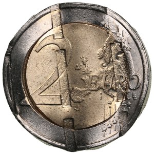 Netherlands (Utrecht Mint) 2 Euros 2007 - Beatrix (1980-2013) - 50th anniversary of the Treaty of Rome - Cancelled mint