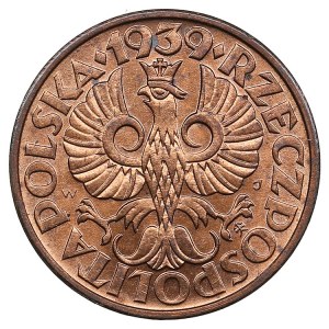 Poland (Warsaw) 2 Grosze 1939