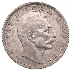 Serbia (Paris Mint) 1 Dinar 1915 - Petar I (1903-1918)