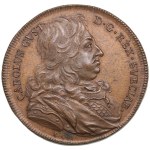 Sweden Bronze Medal ND (mid XVIII cent.) - Swedish rulers series - Karl X Gustav (1654-1660)