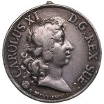 Sweden Silver Medal ND (c.1680) - In commemoration of marriage of King Karl XI and Ulrika Eleonora of Denmark - Karl XI