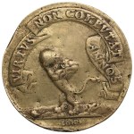 Sweden Cast Bronze Medal 1688 - Childhood of Prince Karl, Age 7 - Karl XI (1660-1697)