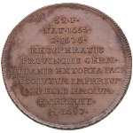 Sweden Bronze Medal ND (mid XVIII cent.) - Swedish rulers series - Karl XI (1660-1697)