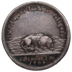 Sweden Silver Medal 1709 - Sojourn of Karl XII in Bender, Turkey - Karl XII (1697-1718)